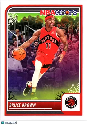 2024 Panini NBA Hoops Haunted Hoops Bruce Brown #202