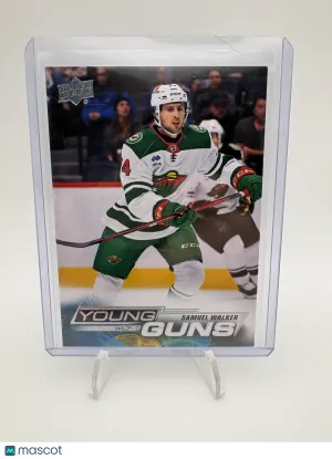 2023 Upper Deck Extended Series Samuel Walker #723 Young Guns Rookie