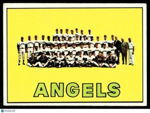 1967 Baseball Card Team Photo #327