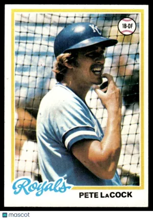 1978 Baseball Card Pete LaCock #157