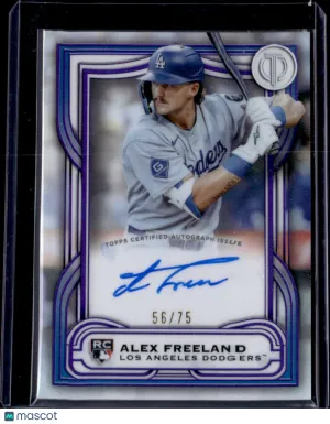 2026 Topps Tribute Alex Freeland #LIA-AF Purple /75 RC