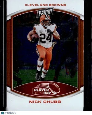 2023 Panini Player of the Day Nick Chubb #24