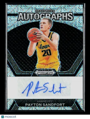 2024 Panini Prizm Draft Picks Payton Sandfort #DPA-PSF Auto