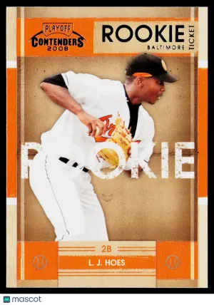 2006 Playoff Contenders L.J. Hoes #34