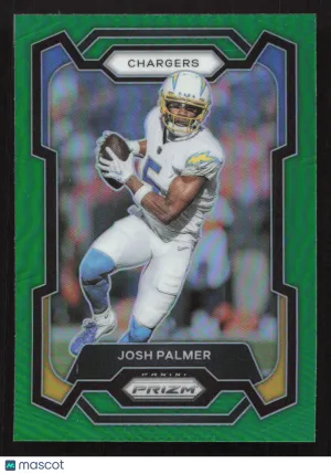 2023 Panini Prizm Josh Palmer #154 Green