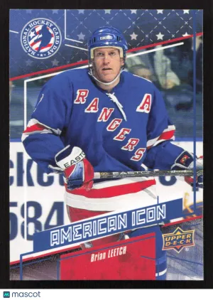 2017 Upper Deck National Hockey Card Day USA Brian Leetch #USA13
