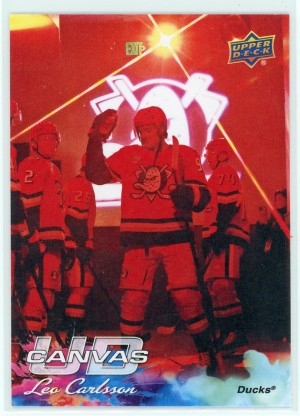 2026-27 Upper Deck Canvas Leo Carlsson #C-87