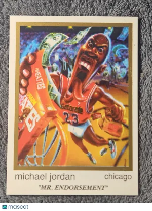 1993 First Amendment Skinnies #168 Michael Jordan