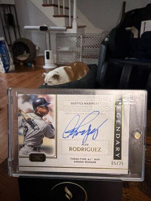 2024 Topps Definitive Collection #DARC-ARO Alex Rodriguez Definitive Relics #/25