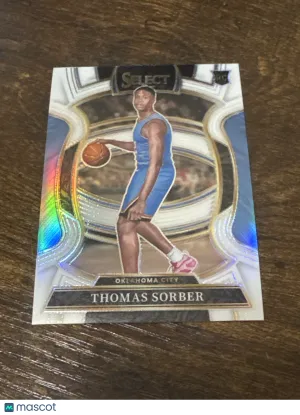 2025-26 Panini Select Thomas Sorber #44 White /149 RC