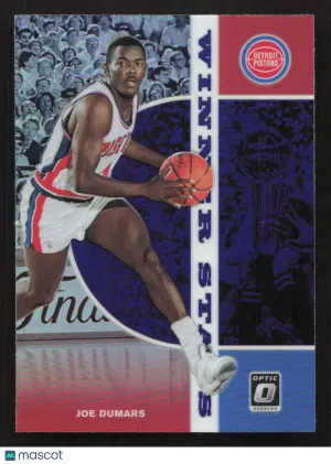 2019-20 Donruss Optic Joe Dumars #5 Winner Stays Purple