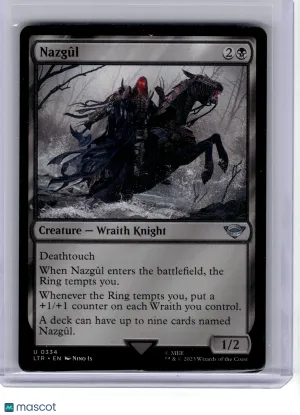 2023 Magic: The Gathering—Nazgûl #334 Universes Beyond: The Lord of the Rings: Tales of Middle-earth—Uncommon Non-Foil