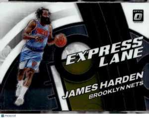 2022 Panini Donruss Optic Express Lane James Harden #13
