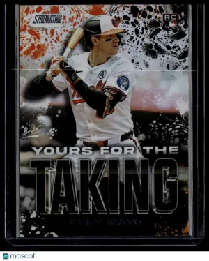 2025 Topps Stadium Club Coby Mayo #YK-7 Rookie