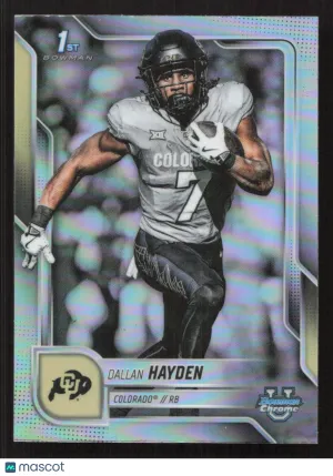 2025 Bowman University Chrome Dallan Hayden #132 Refractor