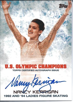 2014 Topps US Olympic NANCY KERRIGAN Champions Autographs Figure Skating *RARE*
