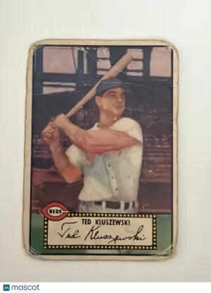 1952 Topps Ted Kluszewski #29 Low grade