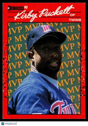 1990 Donruss Kirby Puckett #BC-8