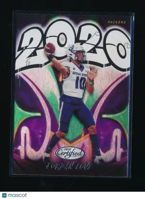 2020 Panini Certified Jordan Love #4 Rookie