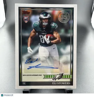 2026 Topps Flagship Football Eli Stowers #91FRA-EST Autograph Rookie Insert Topps
