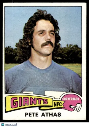 1975 Football Pete Athas #484