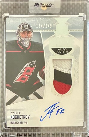 2022-23 Upper Deck The Cup Pyotr Kochetkov Rookie Patch Autograph