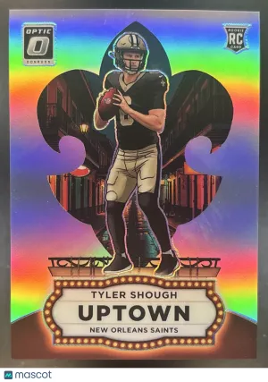 Donruss Optic Tyler Shough Uptown #24 New Orleans Saints
