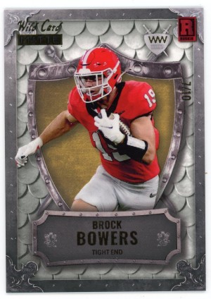 2023 Wild Card Matte Brock Bowers 7/10