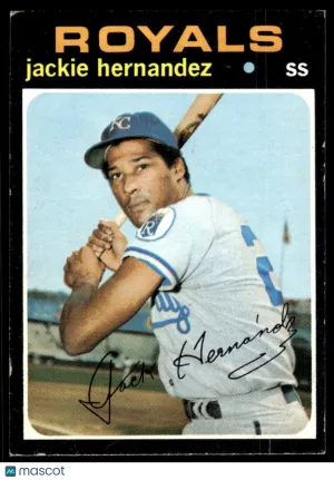 1971 Baseball Card Jackie Hernandez #144