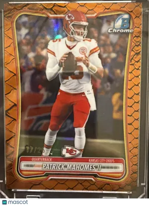 2026 Bowman Chrome Patrick Mahomes II #BCV-54 Orange Geometric /25