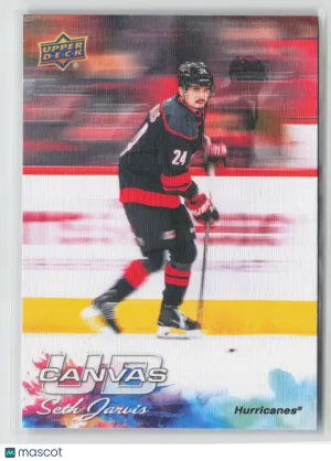2026-27 Upper Deck Series 1 UD Canvas Seth Jarvis #C-22