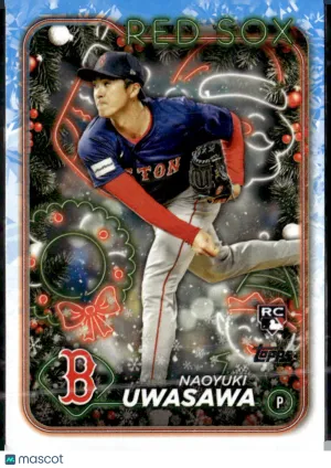 2024 Topps Holiday Naoyuki Uwasawa #H37 RC