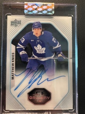 2024-25 Clear Cut - Matthew Knies - Ice Gallery auto