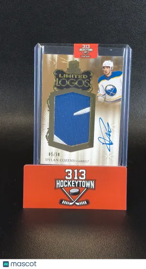 2023-24 Upper Deck The Cup Limited Logos Dylan Cozens #LL-DC /50