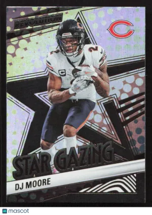 2025 Panini Revolution DJ Moore #4 Star Gazing