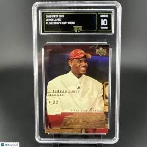 2003-04 Upper Deck LeBron James #LJ5 [Base] Rookie Insert GMA 10