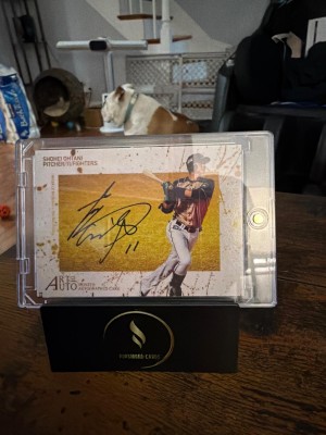 2014 Baseball Magazine #WB 1 Shohei Ohtani Art of Auto