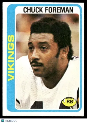 1978 Football Chuck Foreman #300