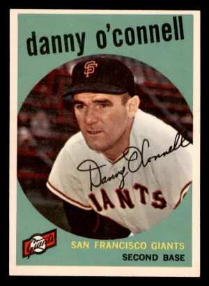1959 Topps Danny O'Connell #87