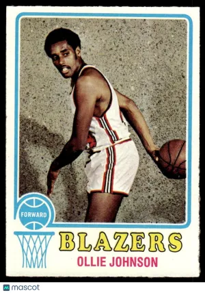 1973 Basketball Ollie Johnson #109