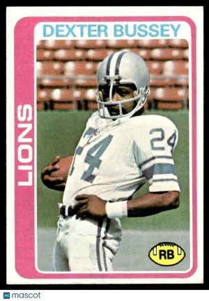 1978 Football Dexter Bussey #427