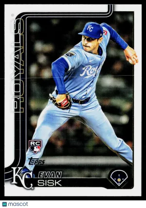 2025 Topps Update Series Evan Sisk #US176 RC