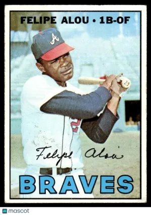 1967 Baseball Card Felipe Alou #530
