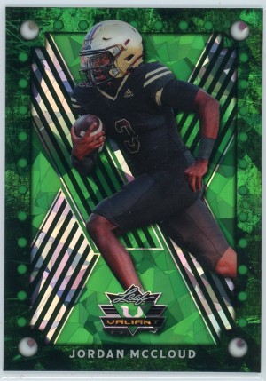 2025 Leaf Valiant Jordan McCloud 1/1