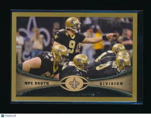 2012 Topps Drew Brees Gold