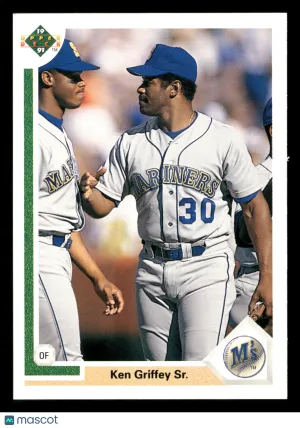 1990 Upper Deck Ken Griffey Jr. Ken Griffey Sr. #572