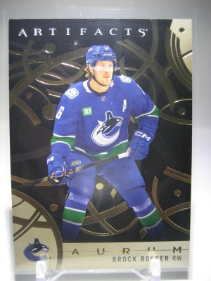 2026-27 Upper Deck Artifacts Brock Boeser Aurum Unscratched