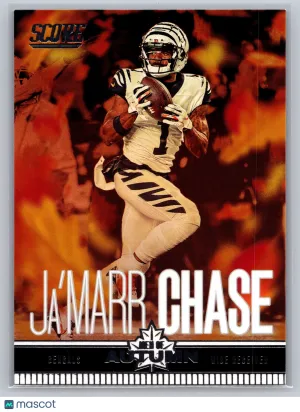 2023 Score Ja'Marr Chase #15 Men of Autumn Cincinnati Bengals