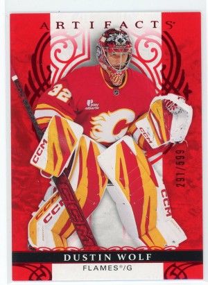 2026-27 Artifacts #70 Dustin Wolf Ruby /599