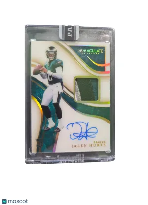 2023 Panini Immaculate Collection Jalen Hurts RC Patch